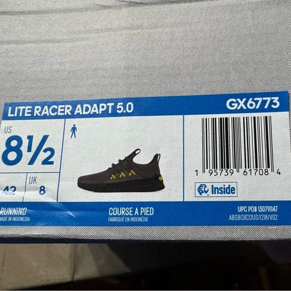 adidas Men’s Lite Racer Adapt 5.0 - Picture 3 of 3